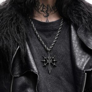 Subculture Heavy-Duty Cross Necklace