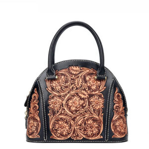 Ladies Shell Toe Layer Leather Tote Multipurpose Bag