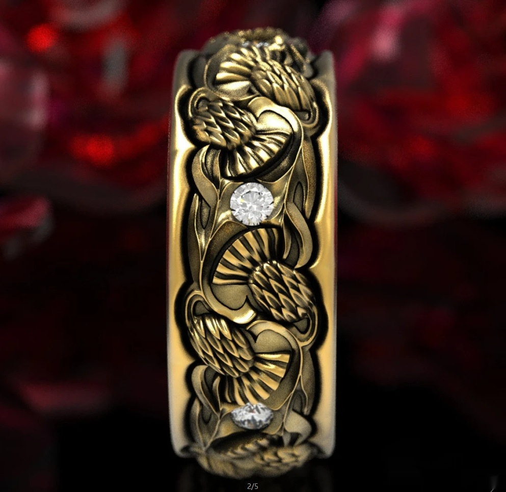 Exaggerated Personalized Vintage Ring In European And American Styles - Image 4
